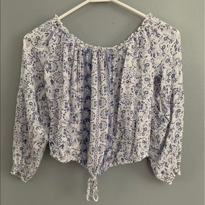 Over-The-Shoulder Hollister Blouse